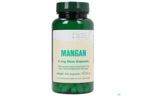 Bios Mangan 5mg 100 Kapseln, A-Nr.: 3892499 - 01