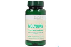 Bios Molybdän 75 µg 100 Kapseln, A-Nr.: 3892542 - 01