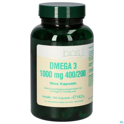 Bios Omega 3 1000mg 400/200 100 Kapseln, A-Nr.: 4341519 - 01