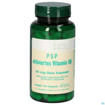 Bios P5p Aktiviertes Vitamin B6 50mg 100 Kapseln, A-Nr.: 5408154 - 01