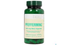 Bios Pfefferminz 450mg 100 Kapseln, A-Nr.: 3892677 - 01