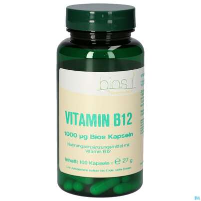 Bios Vitamin B12 1000mcg 100 Kapseln, A-Nr.: 5038131 - 01