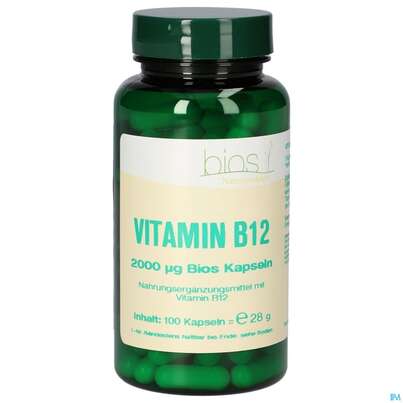 Bios Vitamin B12 2000 μg 100 Kapseln, A-Nr.: 5581390 - 02