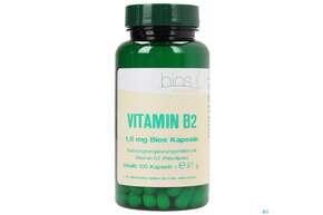 Bios Vitamin B2 1,6mg 100 Kapseln, A-Nr.: 3893435 - 01