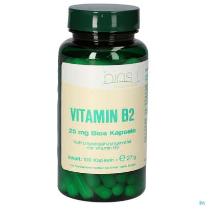 Bios Vitamin B2 25mg 100 Kapseln, A-Nr.: 5302993 - 02