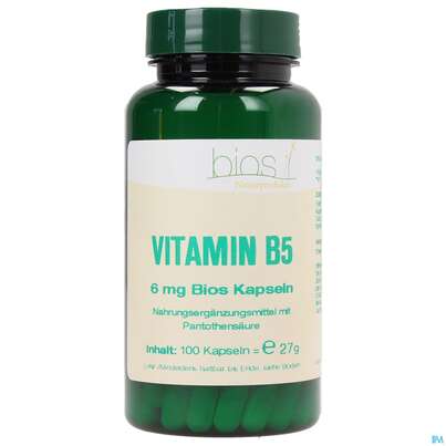 Bios Vitamin B5 6mg 100 Kapseln, A-Nr.: 4246850 - 01