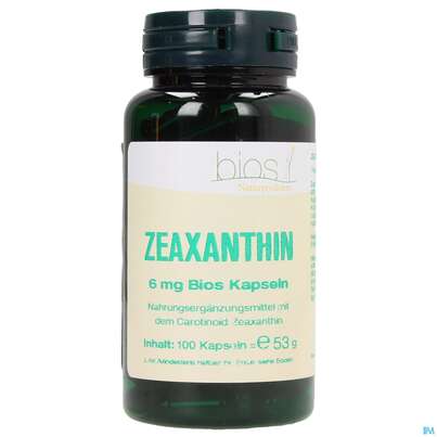 Bios Zeaxanthin 6mg 100 Kapseln, A-Nr.: 3893659 - 01
