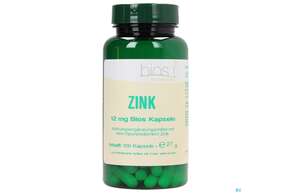 Bios Zink 12mg 100 Kapseln, A-Nr.: 3893694 - 01