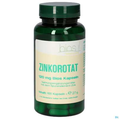 Bios Zinkorotat Kapseln 120mg mg, A-Nr.: 5231520 - 03