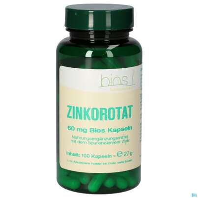 Bios Zinkorotat Kapseln 120mg mg, A-Nr.: 5231520 - 04