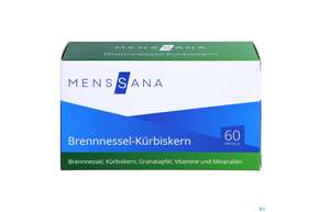 Brennnessel Kapseln -menssana +kuerbiskern 60st, A-Nr.: 4075638 - 01