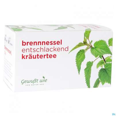 Sie sehen eine Packung Brennnessel Tee Gewusst Wie Beute 20st, Produktbild: 02 Brennnessel Tee Gewusst Wie Beute 20st, A-Nr.: 4622649 - 02