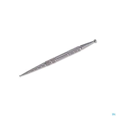 Sie sehen eine Packung Canal Akkupressurstift Rostfrei 2/4,5mm 13cm Lang 6071- 1st, Produktbild: 01 Canal Akkupressurstift Rostfrei 2/4,5mm 13cm Lang 6071- 1st, A-Nr.: 4787764 - 01