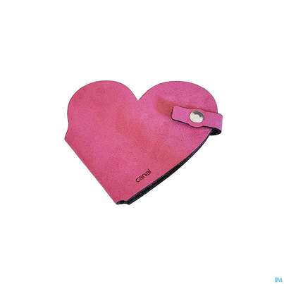 Sie sehen eine Packung Canal Herzetui/aus Filz 3teilig Pink 5398- 1st, Produktbild: 02 Canal Herzetui/aus Filz 3teilig Pink 5398- 1st, A-Nr.: 5667737 - 02