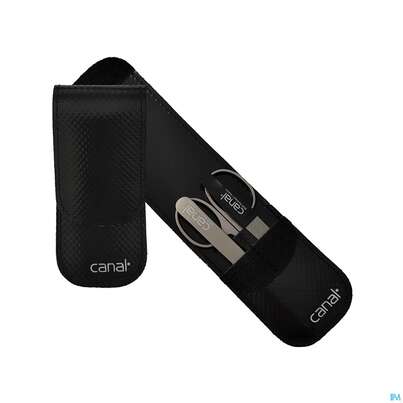 Sie sehen eine Packung Canal Stecketui/3-teilig Lkw/klettverschluss Schwarz 5378- 1st, Produktbild: 01 Canal Stecketui/3-teilig Lkw/klettverschluss Schwarz 5378- 1st, A-Nr.: 5725179 - 01