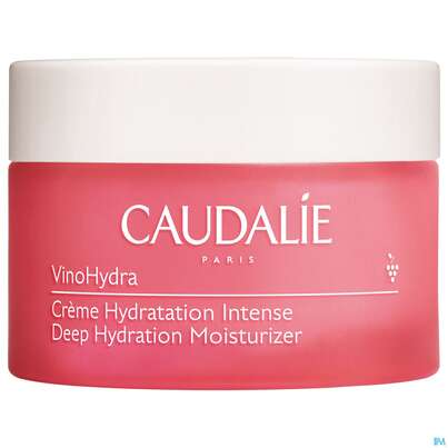 Sie sehen eine Packung Caudalie Vinohydra Intensive Feuchtigkeitscreme 50ml, Produktbild: 02 Caudalie Vinohydra Intensive Feuchtigkeitscreme 50ml, A-Nr.: 5859052 - 02