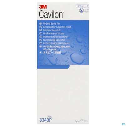 Sie sehen eine Packung Cavilon Barrier Film 1ml 3343p 5st, Produktbild: 02 Cavilon Barrier Film 1ml 3343p 5st, A-Nr.: 2855668 - 02