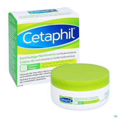 Cetaphil Nachtcreme +hyaluronsaeure Reichhalt 48ml, A-Nr.: 4839343 - 05