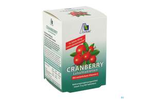 Cranberry Lutschtabl Avi 60st, A-Nr.: 3831121 - 01