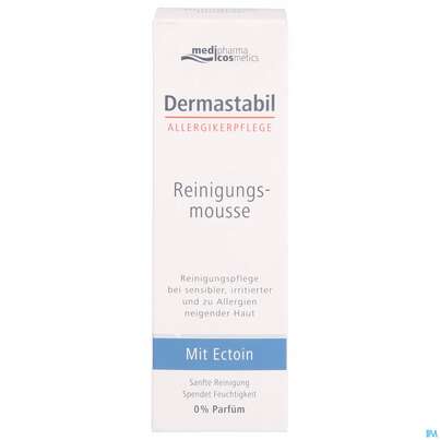 Sie sehen eine Packung Dermastabil Reinigungsmousse 150ml, Produktbild: 01 Dermastabil Reinigungsmousse 150ml, A-Nr.: 5429937 - 01