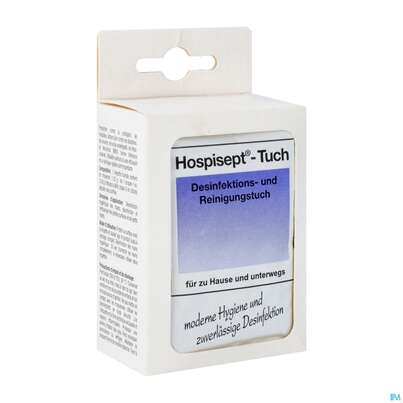 Sie sehen eine Packung Desinfektionstuecher Lysoform Hospisept 15st, Produktbild: 02 Desinfektionstuecher Lysoform Hospisept 15st, A-Nr.: 2958753 - 02