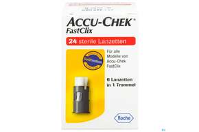 Diagnostika U.zubehoer Accu-chek Fastclix Lanzetten 4x6 C2 53 24st, A-Nr.: 5161564 - 01