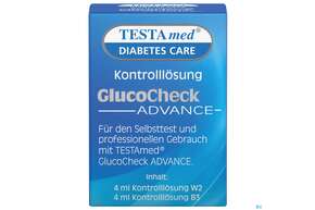 Diagnostika U.zubehoer Testamed Advance Kontrolllösung 1st, A-Nr.: 5441192 - 01