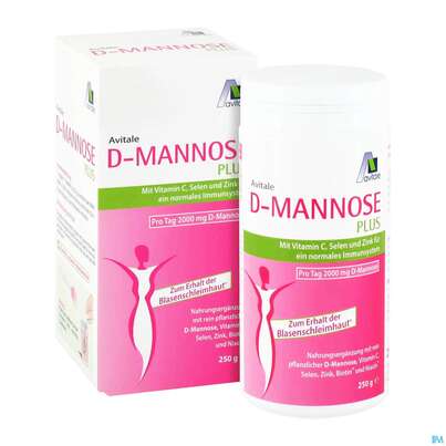 D-mannose Pulver 2000mg Plus Dose 250g, A-Nr.: 5296005 - 02