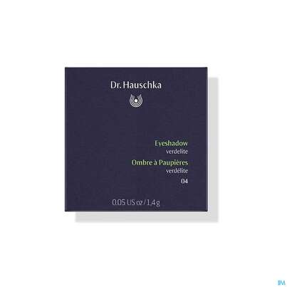 Sie sehen eine Packung Dr. Hauschka Eyeshadow 04 Verdelite 1,4g, Produktbild: 01 Dr. Hauschka Eyeshadow 04 Verdelite 1,4g, A-Nr.: 4592523 - 01
