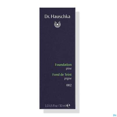 Sie sehen eine Packung Dr. Hauschka Foundation 002 Pine 30ml, Produktbild: 01 Dr. Hauschka Foundation 002 Pine 30ml, A-Nr.: 5355096 - 01