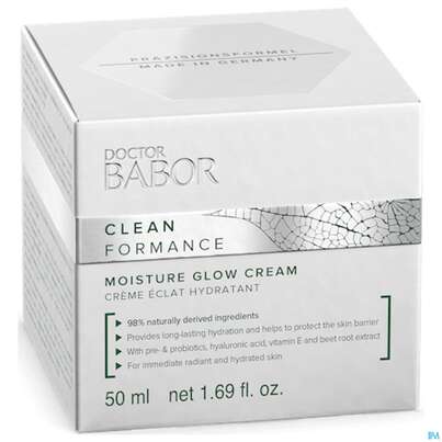Sie sehen eine Packung Dr.babor Cleanformance Moisture Glow Cream 48006 50ml, Produktbild: 02 Dr.babor Cleanformance Moisture Glow Cream 48006 50ml, A-Nr.: 5579594 - 02