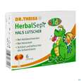 Sie sehen eine Packung Dr.theiss Herbalsept Kids Lutscher Hals 6st, Produktbild: 02 Dr.theiss Herbalsept Kids Lutscher Hals 6st, A-Nr.: 5790610 - 02