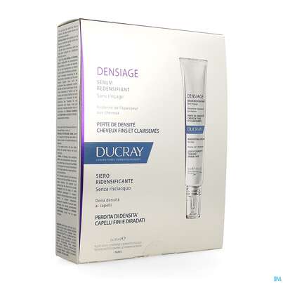 Sie sehen eine Packung Ducray Densiage Regenerierendes Serum 3x30 90ml, Produktbild: 03 Ducray Densiage Regenerierendes Serum 3x30 90ml, A-Nr.: 5355452 - 03