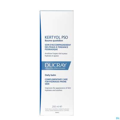 Sie sehen eine Packung Ducray Kertyol P.s.o Balsam Neu 200ml, Produktbild: 03 Ducray Kertyol P.s.o Balsam Neu 200ml, A-Nr.: 5684581 - 03