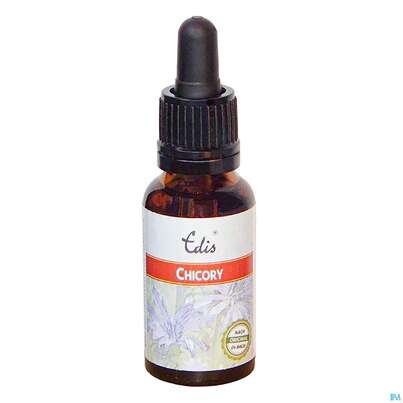 Sie sehen eine Packung Edis Bio 08 Chicory 20ml, Produktbild: 01 Edis Bio 08 Chicory 20ml, A-Nr.: 4107982 - 01