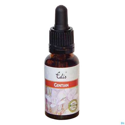 Sie sehen eine Packung Edis Bio 12 Gentian 20ml, Produktbild: 01 Edis Bio 12 Gentian 20ml, A-Nr.: 4108036 - 01