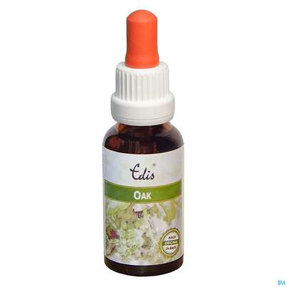 Sie sehen eine Packung Edis Bio 22 Oak Alkoholfrei 20ml, Produktbild: 01 Edis Bio 22 Oak Alkoholfrei 20ml, A-Nr.: 4107692 - 01
