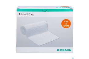 Elastische Binden Askina Elast Fixierbinde 4mx 6cm 20st, A-Nr.: 1777877 - 01