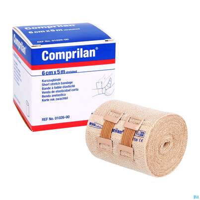 Elastische Binden Comprilan Textilelast.kurzzugbinde 5mx 6cm Nr 0102600 1st, A-Nr.: 1402924 - 05