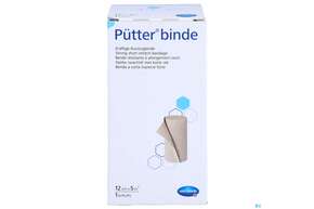 Elastische Binden Puetterbinde Hautf 5mx 12cm 1st, A-Nr.: 1457575 - 01