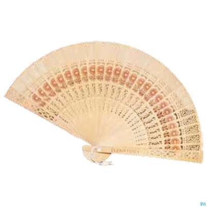 Sie sehen eine Packung Elenatura Holzfaecher Blume 20cm 1st, Produktbild: 02 Elenatura Holzfaecher Blume 20cm 1st, A-Nr.: 5199377 - 02