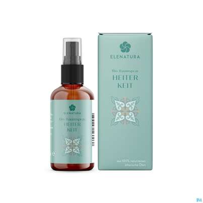 Sie sehen eine Packung Elenatura Raumspray Heiterkeit 50ml, Produktbild: 01 Elenatura Raumspray Heiterkeit 50ml, A-Nr.: 5411216 - 01