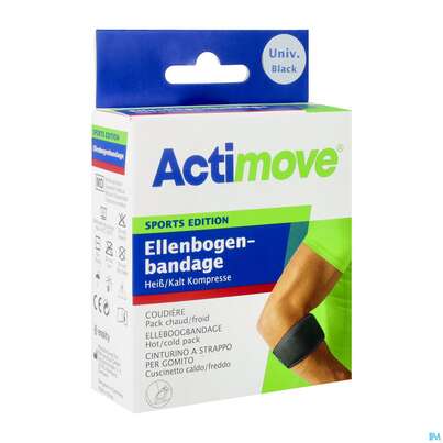 Sie sehen eine Packung Ellbogenbandagen +heiss Kalt Kompresse Actimove/sport 28-40cm 75742 1st, Produktbild: 02 Ellbogenbandagen +heiss Kalt Kompresse Actimove/sport 28-40cm 75742 1st, A-Nr.: 5263425 - 02