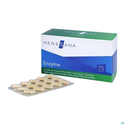 Enzyme Menssana Kapseln 75st, A-Nr.: 3082903 - 04