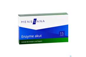 Enzyme Menssana Kapseln Akut 15st, A-Nr.: 3742179 - 01