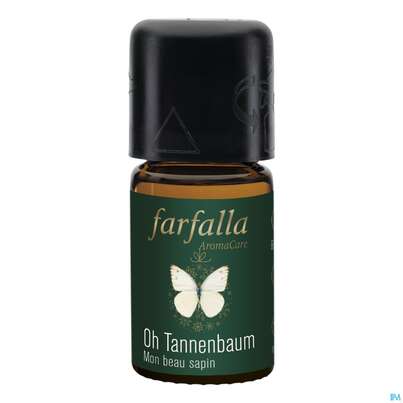 Sie sehen eine Packung Farfalla Aromamischung Oh Tannenbaum 5ml, Produktbild: 01 Farfalla Aromamischung Oh Tannenbaum 5ml, A-Nr.: 5750987 - 01