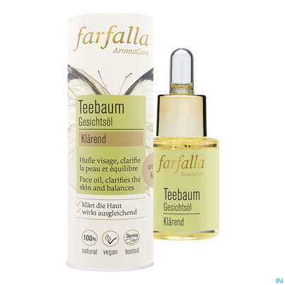 Farfalla Gesichtsoel Teebaum Klaerend 15ml, A-Nr.: 5602502 - 01