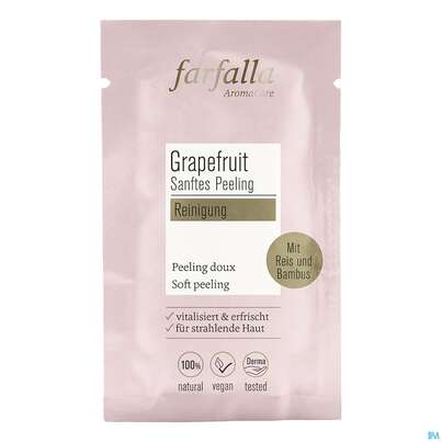 Sie sehen eine Packung Farfalla Grapefruit Reinigung-peeling 7ml, Produktbild: 02 Farfalla Grapefruit Reinigung-peeling 7ml, A-Nr.: 4860857 - 02