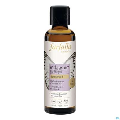 Farfalla Pflegeoel/bio Aprikosenkernoel Verwoehnzeit 75ml, A-Nr.: 4860478 - 01