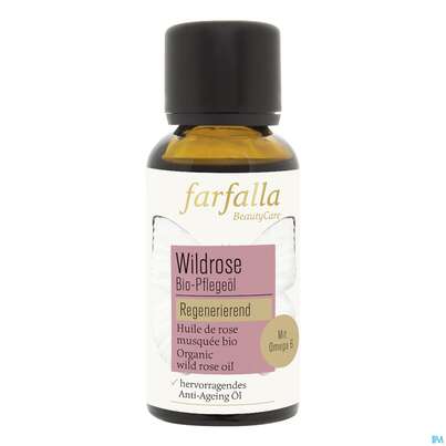 Sie sehen eine Packung Farfalla Pflegeoel/bio Wildrose Regenerierend 30ml, Produktbild: 02 Farfalla Pflegeoel/bio Wildrose Regenerierend 30ml, A-Nr.: 4860662 - 02